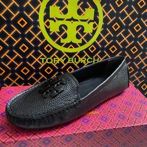 NEW - TORY BURCH Lowell 2 Driver Leather Loafers. Size 8  / MSRP $268